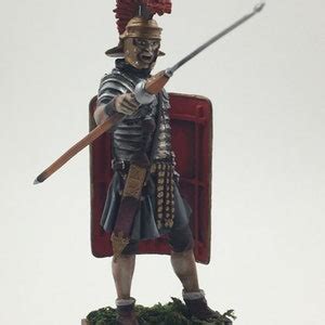 Legionnaire Legio Ii Traiana Fortis Mm Elite Painted Metal Etsy