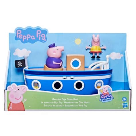 Peppa Pig Grandpa Pig's Cabin Boat Playset, 2 pc - Kroger