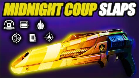 The Insane Midnight Coup God Rolls Guardians Need Destiny God Roll