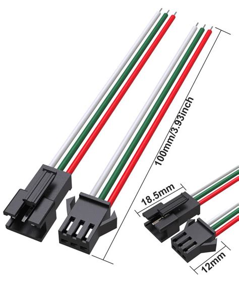 Snapklik Vandesail Pin Connector Led Strip Connectors Jst Sm