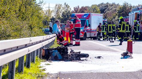 T Dlicher Motorradunfall Bei M Nster Audio Hessenschau De Politik