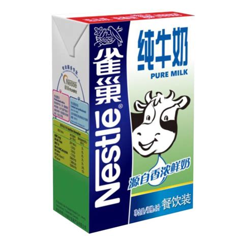 雀巢（nestle）纯牛奶1l 早餐奶饮用奶 咖啡拉花 制作甜品奶盖 奶茶店用 商品详情 菜管家