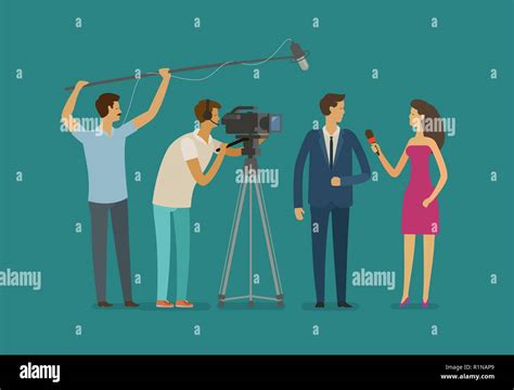 Interview cartoon hi-res stock photography and images - Alamy