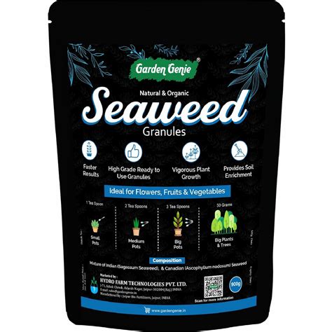 Garden Genie Seaweed Extract Granules For Plants 900 Gm Organic