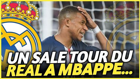 Le Real Madrid veux Jouer un Sale tour au PSG pour Mbappé YouTube