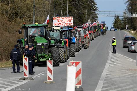 Rolnicy z Podhala zablokowali polsko słowackie przejście graniczne w