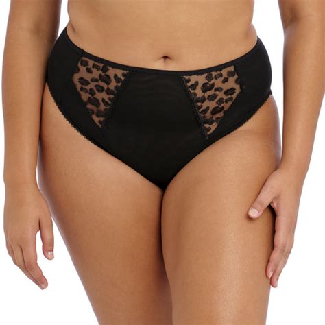 Culotte Taille Haute Noire Elomi Lemon Curve