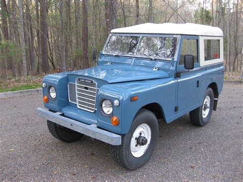 1974 Land Rover Series Iii Information And Photos Momentcar