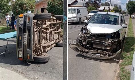 Violenta colisión deja dos lesionados en Rahue Alto Diario de Osorno