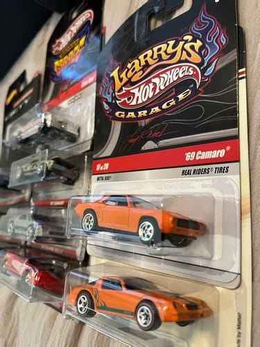 Hot Wheels Larry S Garage 69 Chevy Camaro Real Riders Lot Of 9 EBay