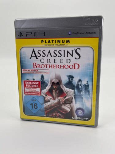 Assassins Creed Brotherhood Sony Playstation 3 Ps3 Cib Ebay