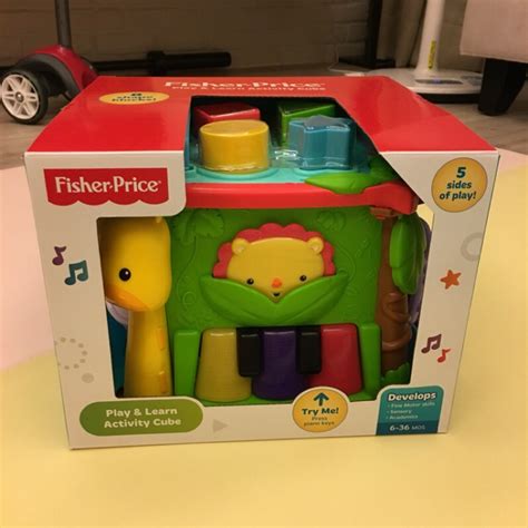 費雪牌 Fisher Price 可愛動物積木盒（二手八成五新） 蝦皮購物