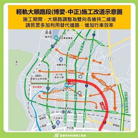 輕軌工程大順路段博愛路至中正路 即將進場施工說明 屏東時報電子報