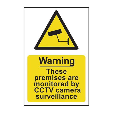 Centurion ‘warning These Premises Are Monitored By Cctv Camera