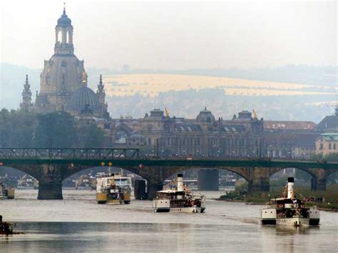 Dresden Flottenparade Der S Chsischen Dampfschifffahrt Am Mai