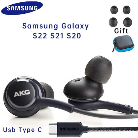 Original Samsung Akg Headphones Type C Wired In Ear Usb C Earphone With