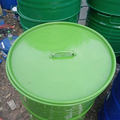 Jual HE999 Tutup Drum Besi 200 Liter Tutup Tong Sampah 99 Shopee