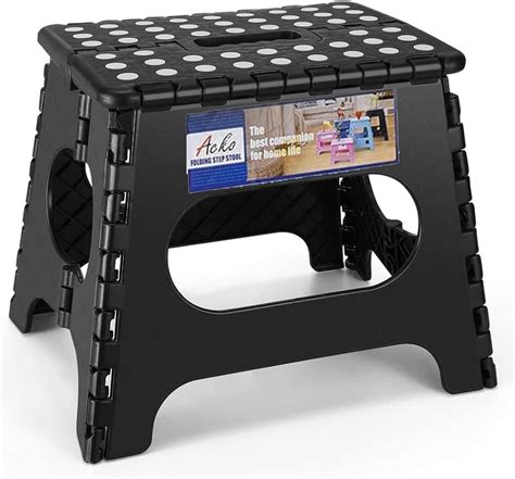 Acko Inch Folding Step Stool Pack Plastic Foldable Step Stool For