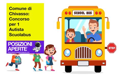 Comune Di Chivasso Concorso Per 1 Autista Scuolabus