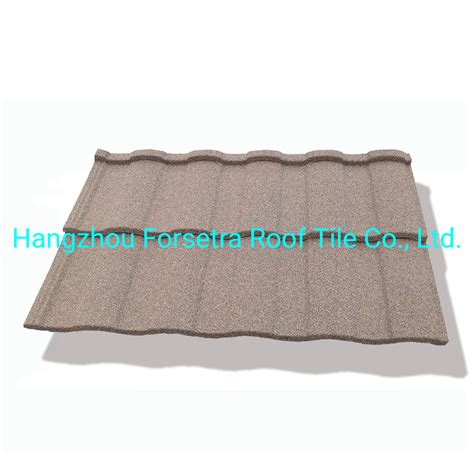 Competitive Price Roman Type Modern Stone Coated Roofing Tiles Hangzhou