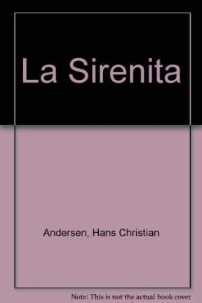 La Sirenita Spanish Edition Andersen Hans Christian