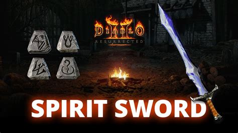 How To Make Spirit Sword Diablo 2 Resurrected Youtube