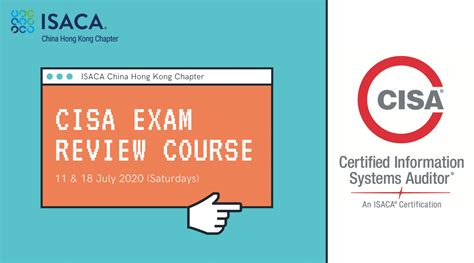 CISA Exam Review Course on 11 & 18 July 2020 – ISACA China Hong Kong ...