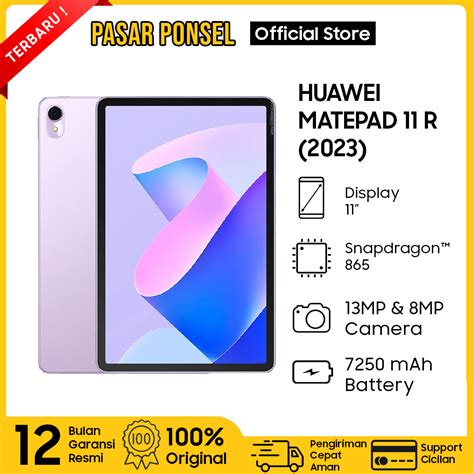 Promo HUAWEI MATEPAD 11 R 2023 RAM 6 128 GB GARANSI RESMI TERMURAH