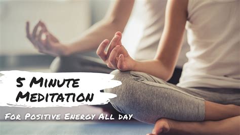 5 Minute Morning Meditation For Positive Energy All Day Mindful Movement 5 Minute Meditation