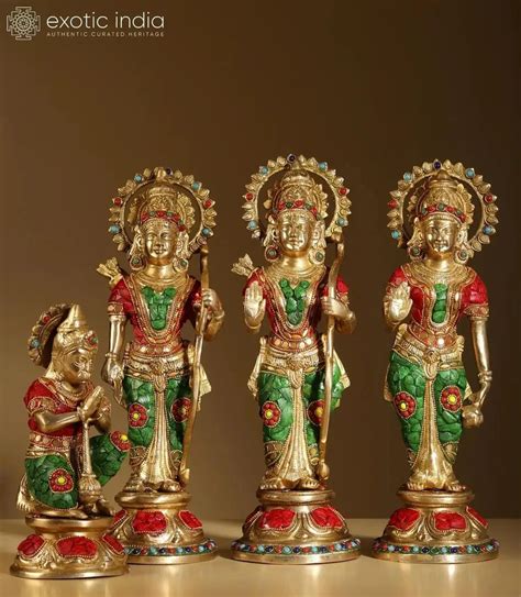 Shri Ram Darbar Brass Statues At Rs Piece Brass Ram Darbar