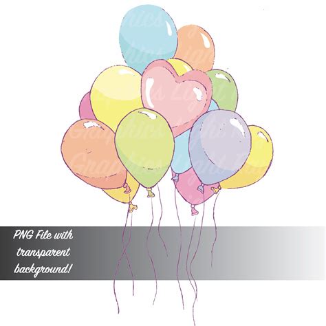 Inside Art Pastel Balloons Art Base Image Resolution Pastel Colors