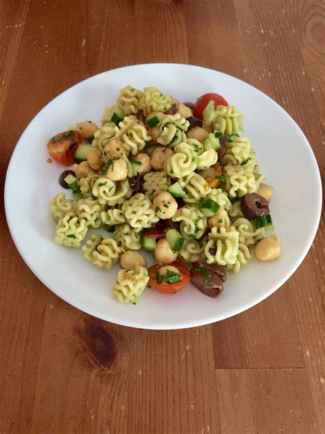 Easy Mediterranean Pasta Salad Eat The Vegan Rainbow My Meals Are