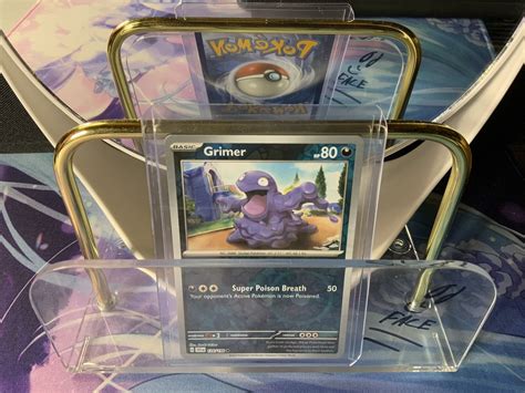 Grimer 126 198 Scarlet Violet Reverse Holo Common Pokemon NM MINT