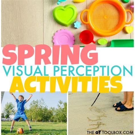 Spring Visual Perception Activities The OT Toolbox Visual