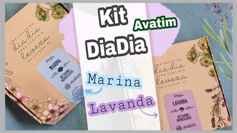 Kit Banho Refrescante Lavanda E Marina Avatim Resenha YouTube