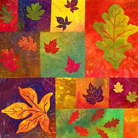 Patsy Thompson Designs Ltd 2007 July Leaf Quilt Fall Quilts