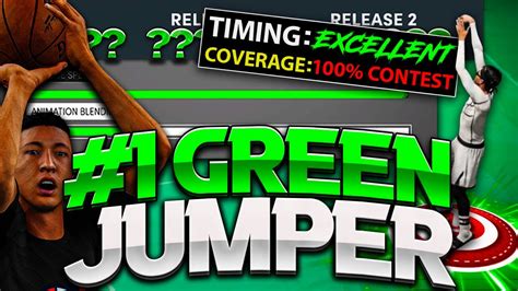 New Biggest Green Window Jumpshot Nba 2k22 Next Gen And Current Gen Best Jumpshot To Green Nba