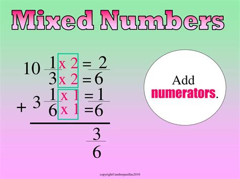 Ppt With Mixed Numbers Powerpoint Presentation Free Download Id