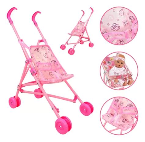 Carrinho De Boneca Bebe Reborn Brinquedo Infantil Passeio Mercadolivre