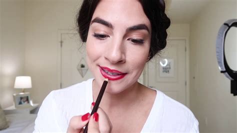 How To Apply Red Lipstick Youtube