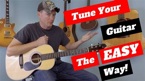 How To Tune A Guitar With A Tuner For Beginners The Easiest Way To