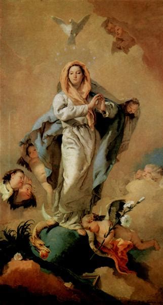 The Immaculate Conception, 1767 - 1768 - Giovanni Battista Tiepolo ...