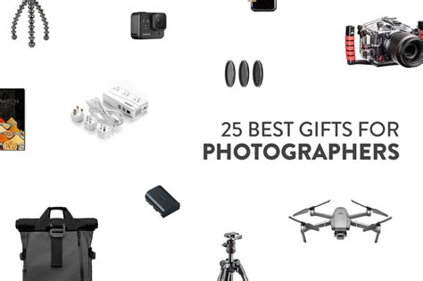 25 Best Gifts for Photographers // Photography Gift Guide