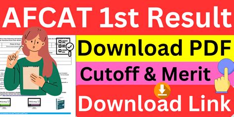 AFCAT 1st Result 2024 Name Wise Release Date Category Wise Cut Off