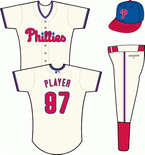 Philadelphia Phillies Uniform Alternate Uniform National League Nl