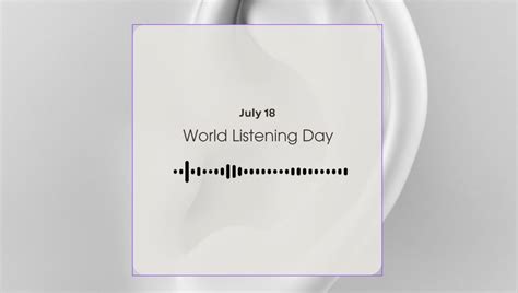 Happy World Listening Day Medical Education Speakers Network