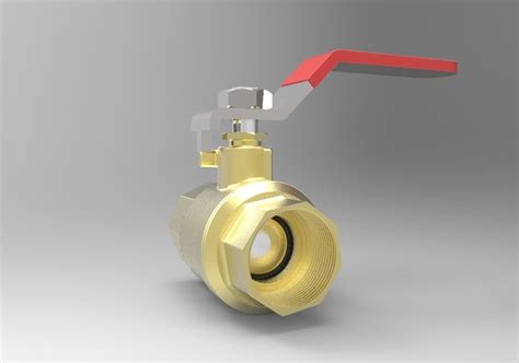 Ball Valve 3D Model CGTrader