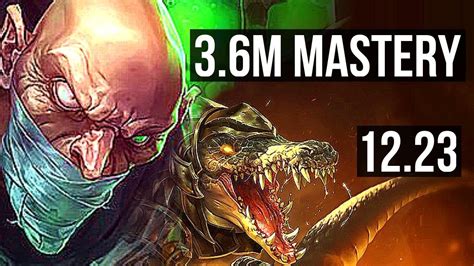 Singed Vs Renekton Top M Mastery Rank Singed