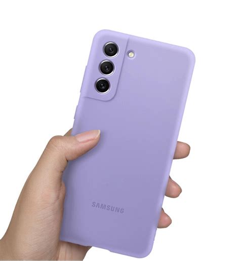 Buy Samsung Galaxy S21 Fe 5g Silicone Cover Lavender Online Worldwide