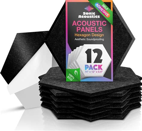 Amazon Sonic Acoustics Self Adhesive Pack Hexagon Acoustic